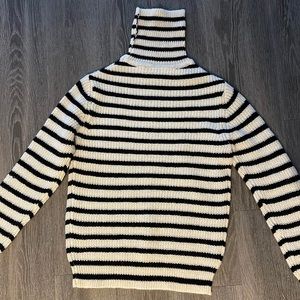 Iro Stripped Turtleneck Sweater